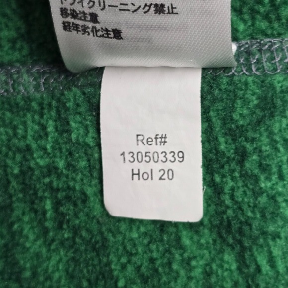 Eddie Bauer Sweater Mens XL Green First Ascent Fleece 1/4 Zip Long Sleeve Hiking - Picture 7 of 12